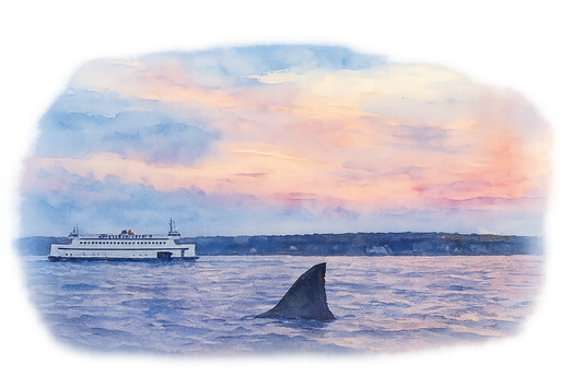 There Are Sharks Among Us Crewneck