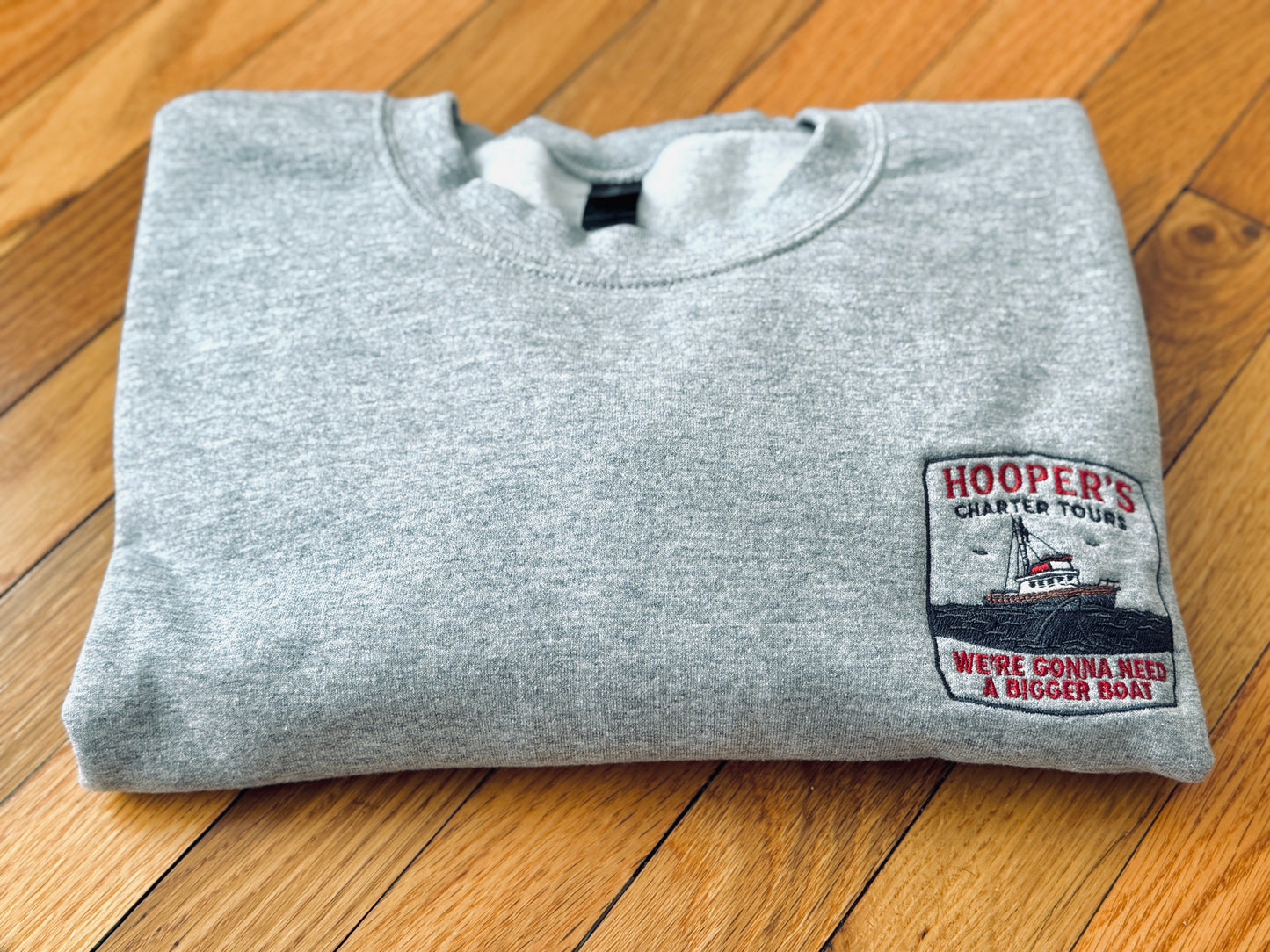 Hooper's Charter Tours Embroidered Tee
