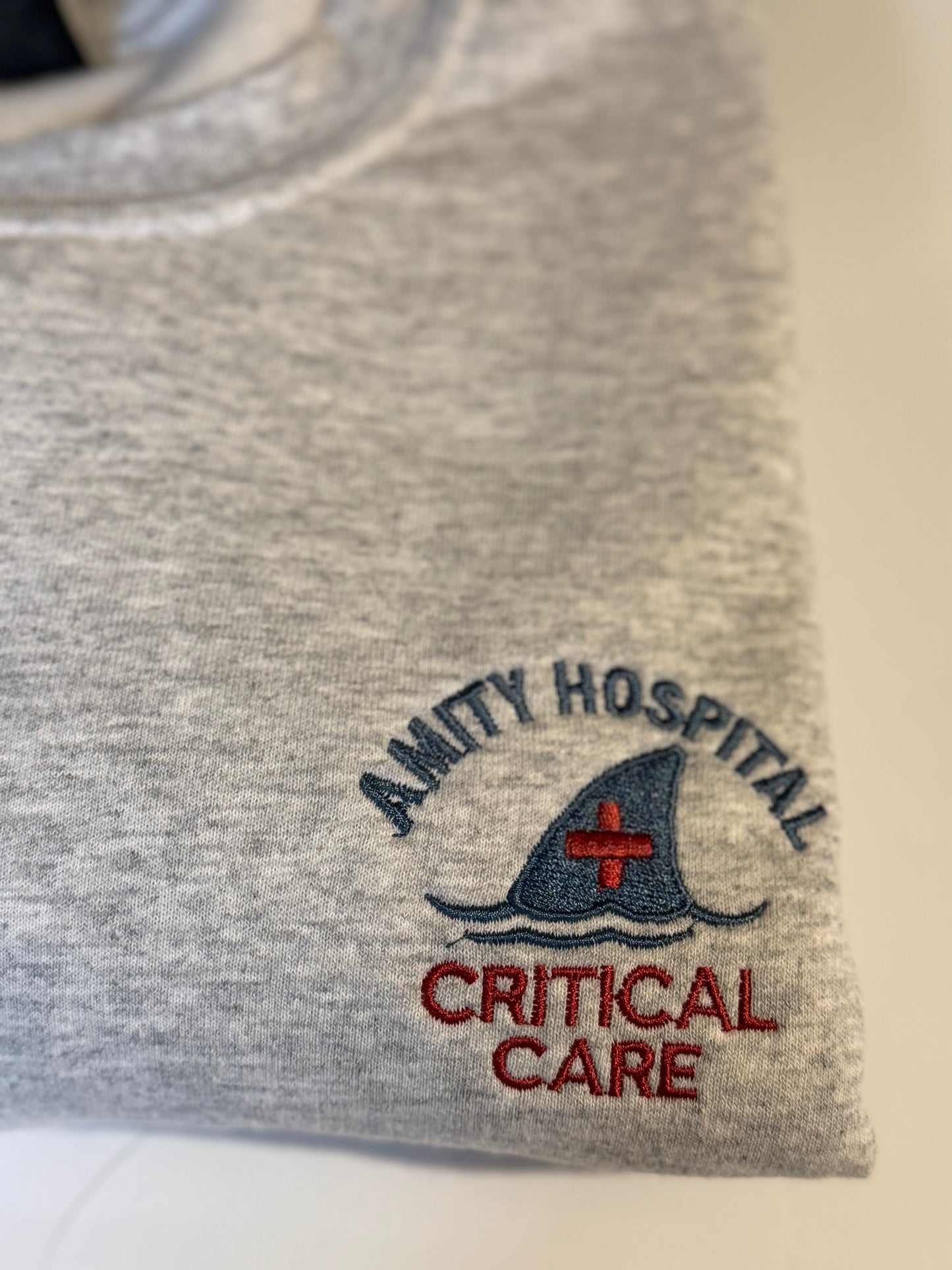 Custom Amity Island Hospital Department Sweatshirt
