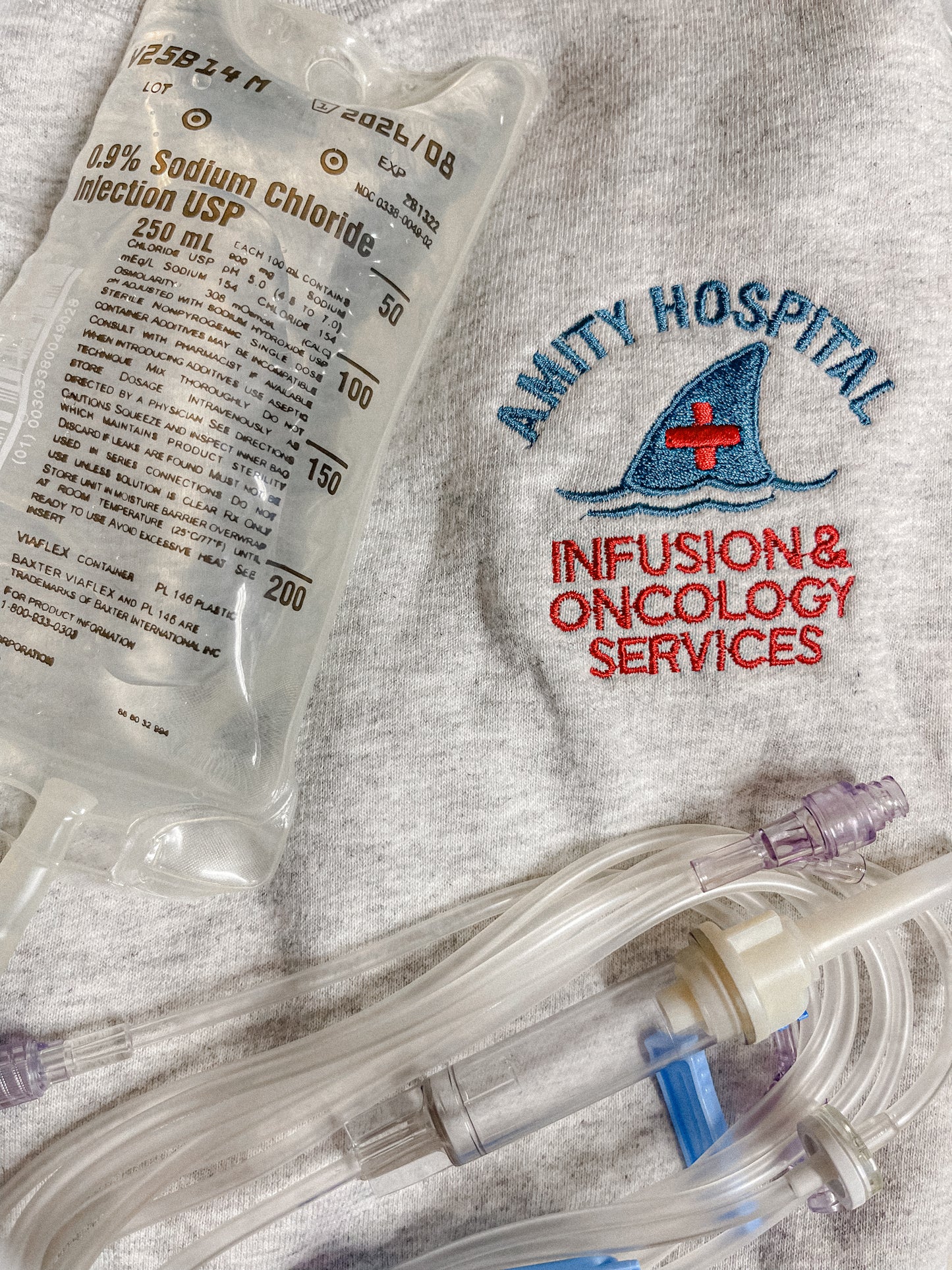Custom Amity Island Hospital Department Sweatshirt